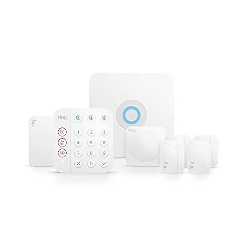 Ring security system with keypad and sensors