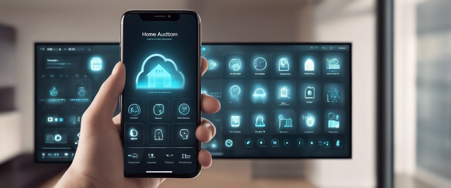 Home Automation App on Phone