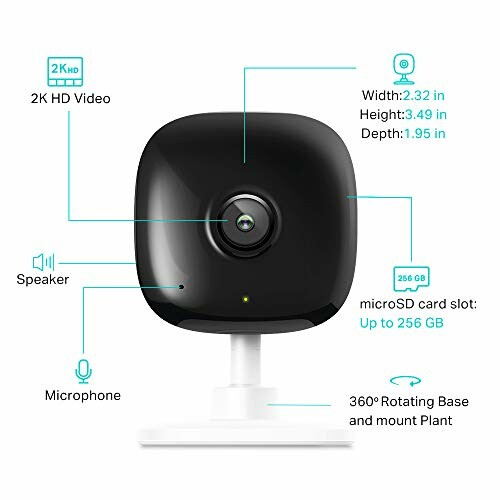 Kasa Smart 2K QHD Indoor Security Camera